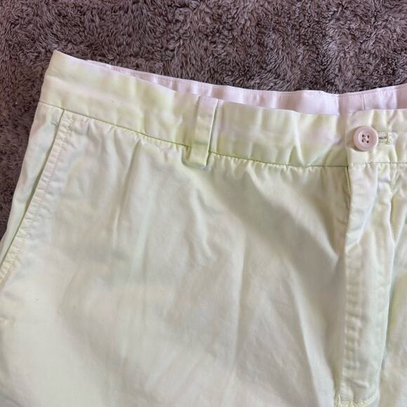 Vineyard Vines Breaker Short Chino Shorts Neon Yellow Green 38 Men's 7" - Picture 3 of 6